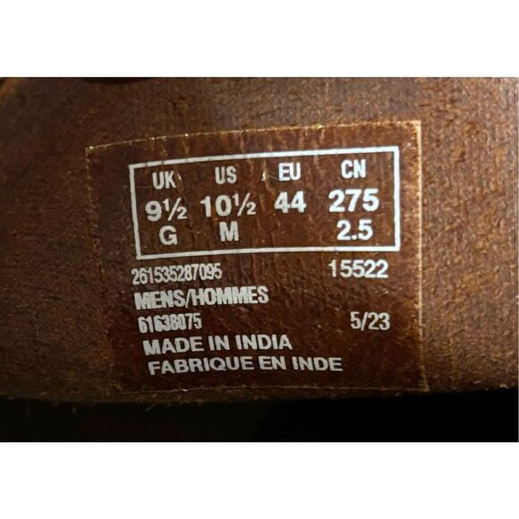 Clarks Men\'s Bushacre 2 Chukka Boot in Dark Brown NWT Size 10 1/2 main image 6